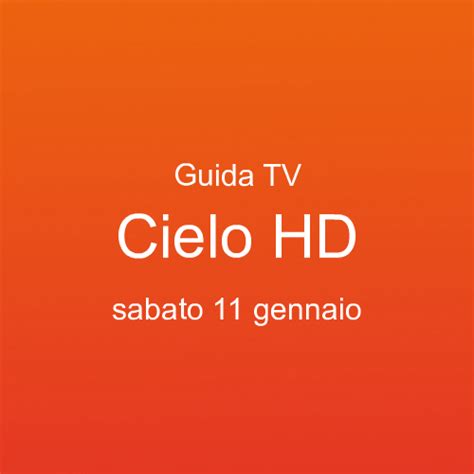 Programmi TV di stasera su Cielo